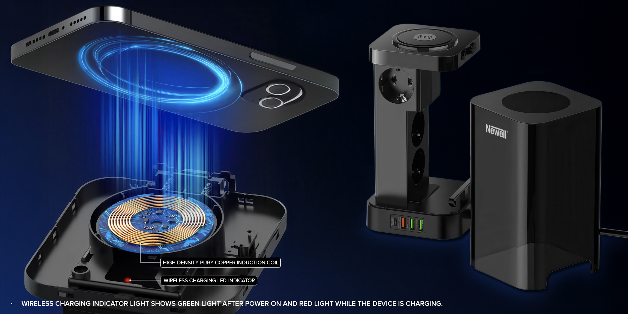 Newell GaN Power Cube 8w1 功率立方模块